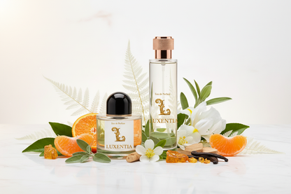 Luxentia 100ml Bottles Aquatic Floral Woody Premium Ad