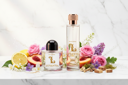 Luxentia 100ml Bottles Classic Floral Aldehyde Premium Ad