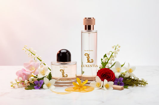 Luxentia 100ml Bottles Classic Floral Premium Ad