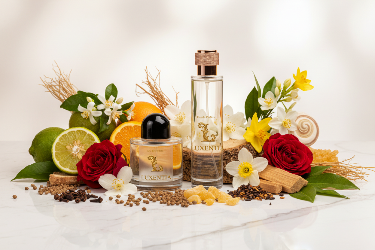 Luxentia 100ml Bottles Complex Oriental Floral Premium Ad