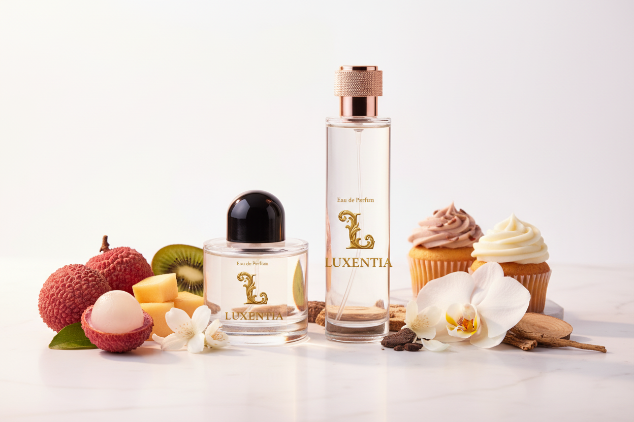 Luxentia 100ml Bottles Fantasy Gourmand Premium Ad