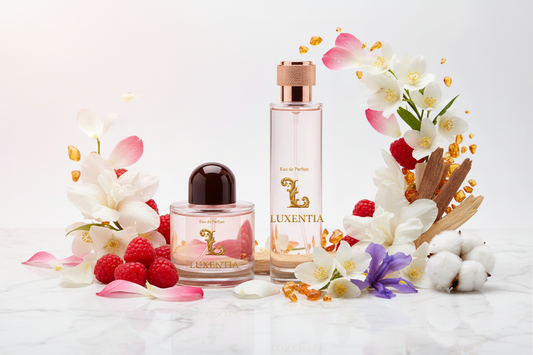 Luxentia 100ml Bottles Floral Fruity Premium Ad