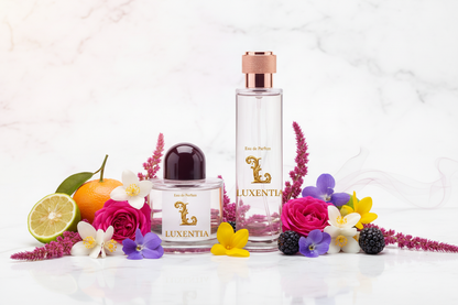 Luxentia 100ml Bottles Floral Fruity Premium Ad