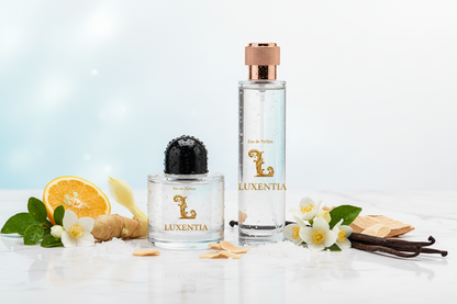 Luxentia 100ml Bottles Fresh Aquatic Floral Salted Female Premium Ad