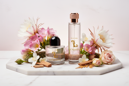 Luxentia 100ml Bottles Fresh Delicate Floral Woody Female Premium Ad
