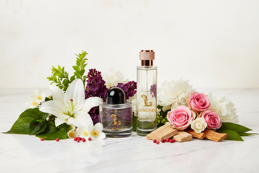 Luxentia 100ml Bottles Fresh Elegant Floral Premium Ad
