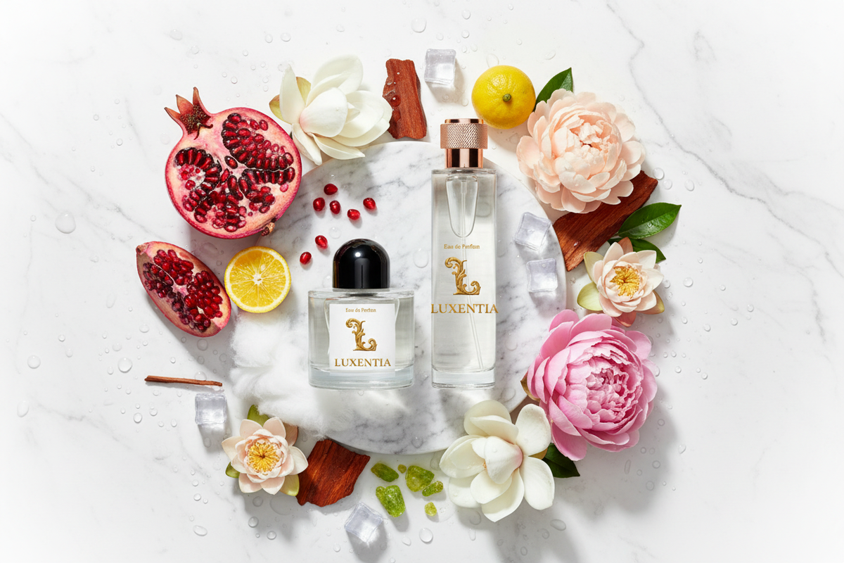 Luxentia 100ml Bottles Fresh Luminous Aquatic Floral Female Premium Ad