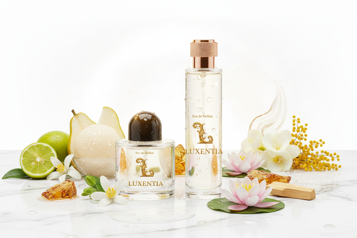 Luxentia 100ml Bottles Fresh Luminous Aquatic Floral Woody Female Premium Ad