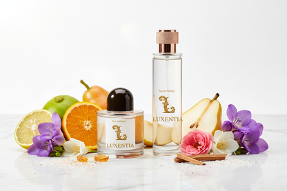 Luxentia 100ml Bottles Fresh Luminous Signature Floral Woody Female Premium Ad