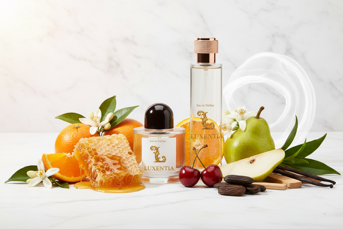 Luxentia 100ml Bottles Fruity Floral Oriental Female Premium Ad