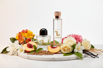 Luxentia 100ml Bottles Lush Exotic Floral Premium Ad