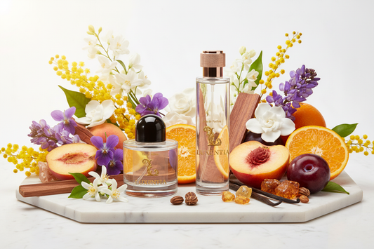 Luxentia 100ml Bottles Opulent Floral Premium Ad