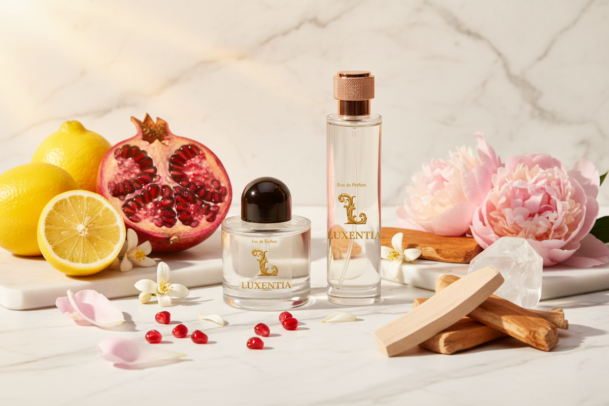 Luxentia 100ml Bottles Radiant Solar Floral Woody Female Premium Ad