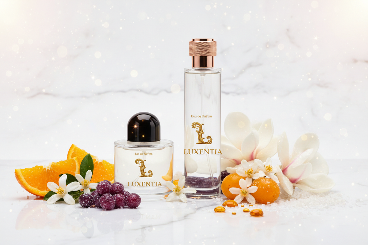 Luxentia 100ml Bottles Sparkling Candied Floral Fruity Female Premium Ad