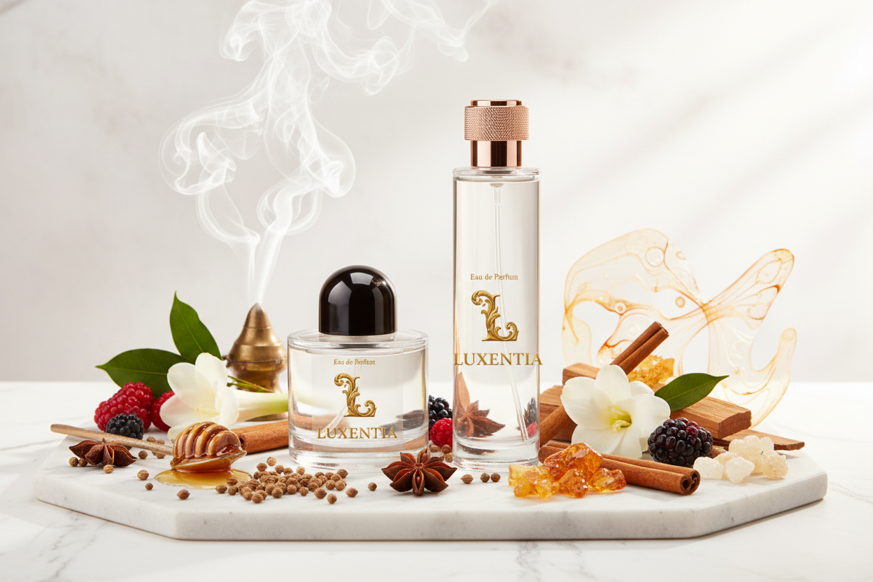 Luxentia 100ml Bottles Spicy Oriental Premium Ad