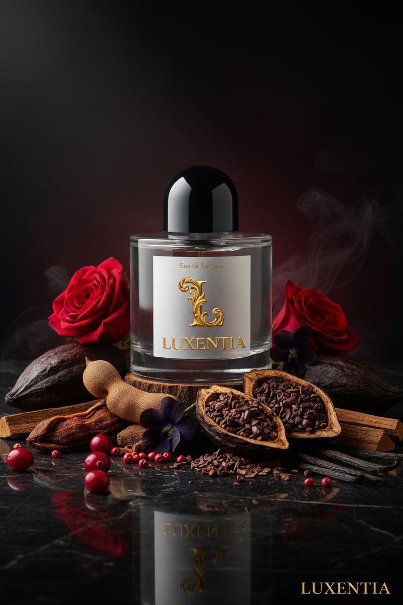 Luxentia 50ml Dark Seductive Gourmand Floral Female Premium Ad
