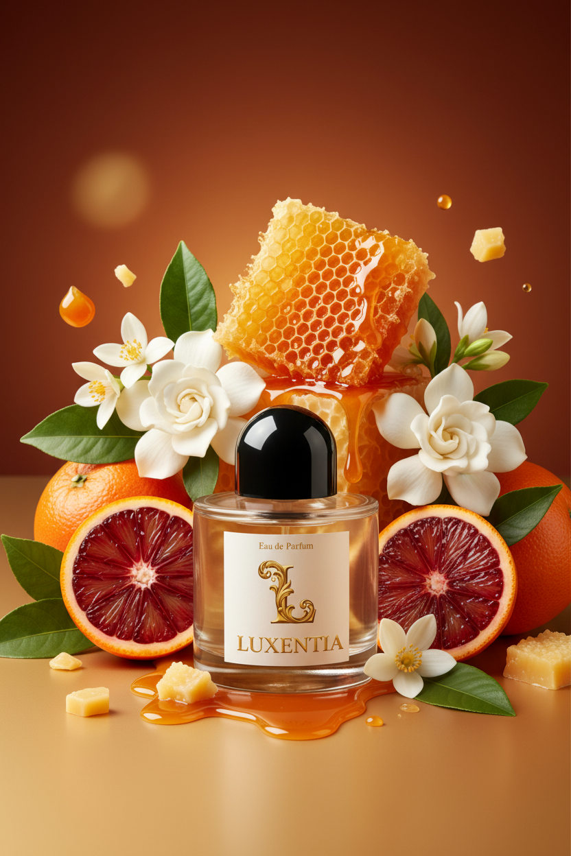 Luxentia 50ml Golden Floral Gourmand Female Premium Ad