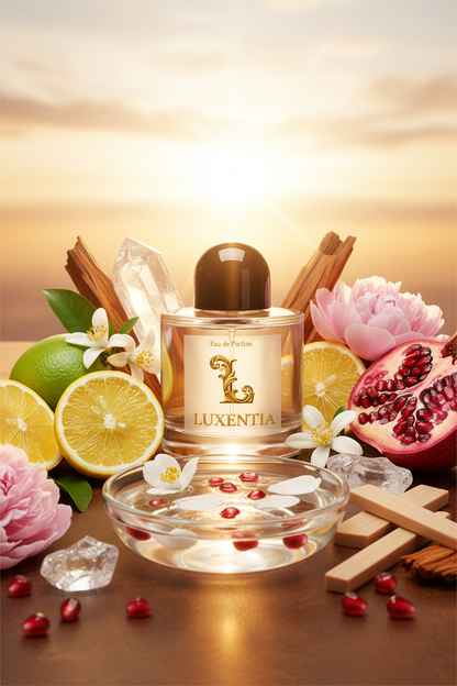 Luxentia 50ml Radiant Solar Floral Woody Female Premium Ad
