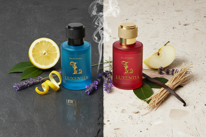 Luxentia Amalfi Lemon Lavender Smoke Vetiver Male Duo