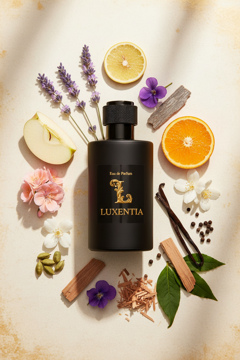 Luxentia Apple Lavender Violet Vanilla Cardamom Sandalwood Male Single