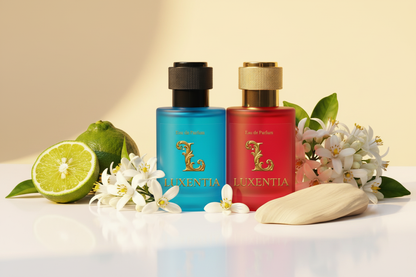 Luxentia Bergamot Orange Blossom Sandalwood Male Duo