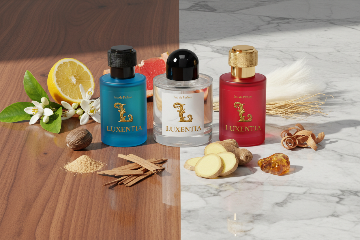 Luxentia Bergamot Petitgrain Vetiver Cedar 50ml