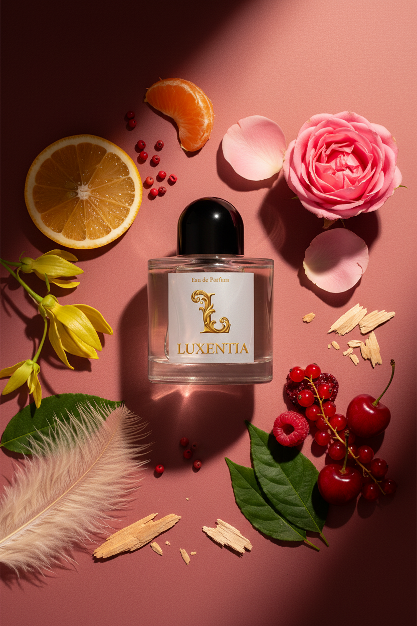 Luxentia Bergamot Rose Ylang Red Fruits Patchouli Single 50ml