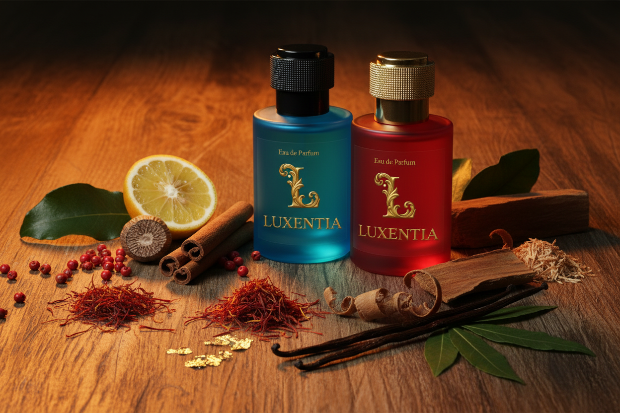 Luxentia Bergamot Saffron Spice Male Duo