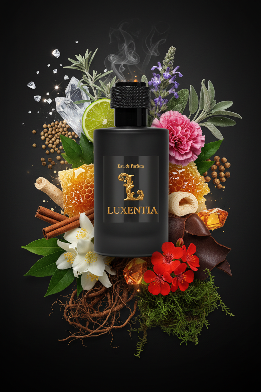Luxentia Black 100ml Bold Animalic Leather Chypre Oriental Premium Ad