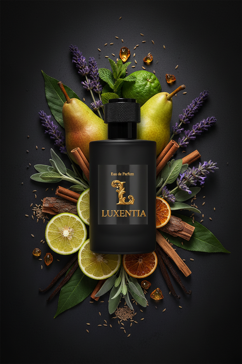 Luxentia Black 100ml Bold Spicy Aromatic Woody Premium Ad