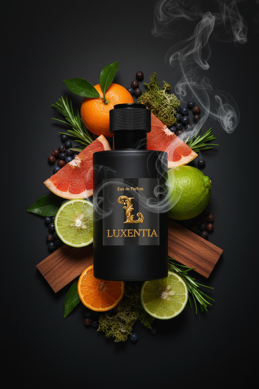 Luxentia Black 100ml Citrus Aromatic Premium Ad