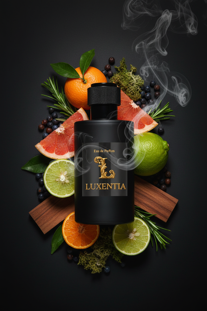 Luxentia Black 100ml Citrus Aromatic Premium Ad