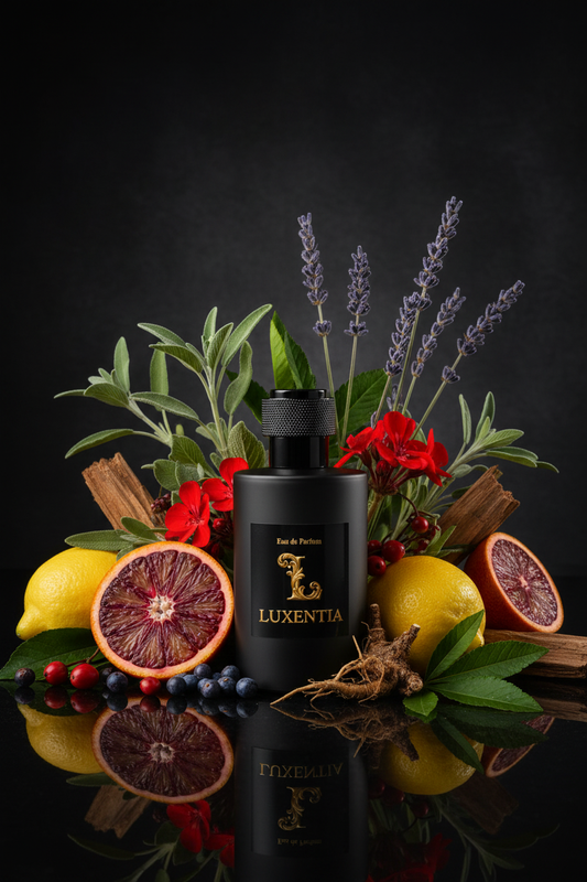 Luxentia Black 100ml Citrus Aromatic Woody Premium Ad