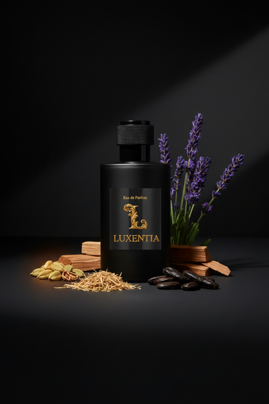 Luxentia Black 100ml Clean Aromatic Fougère Premium Ad