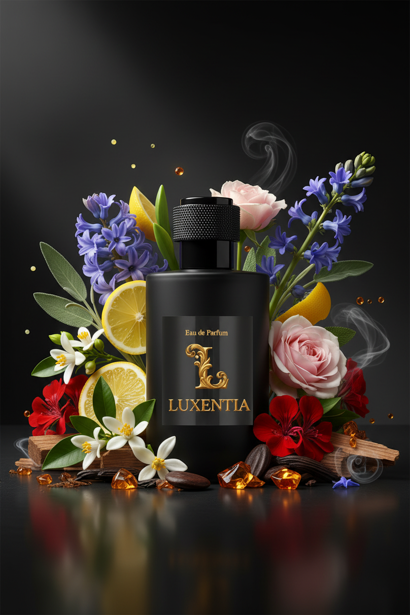 Luxentia Black 100ml Elegant Aromatic Floral Woody Premium Ad