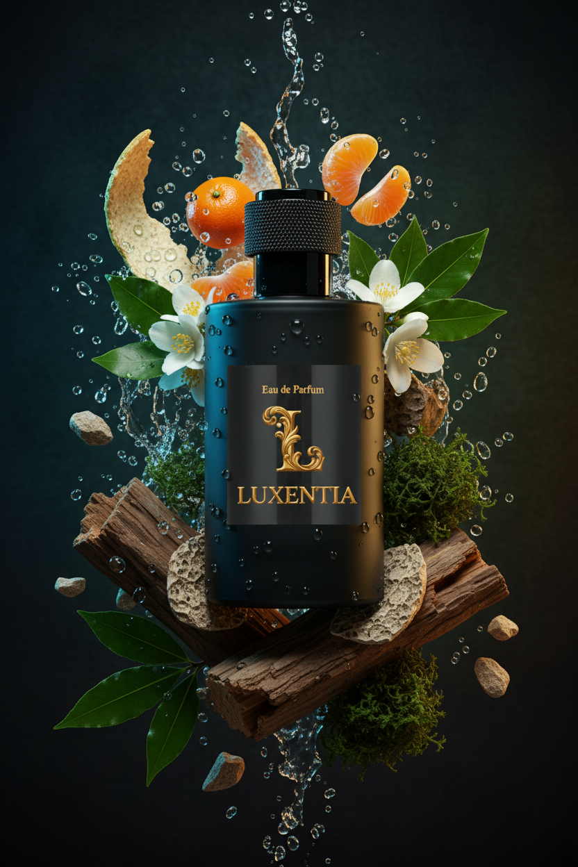 Luxentia Black 100ml Fresh Aquatic Woody Chypre Premium Ad