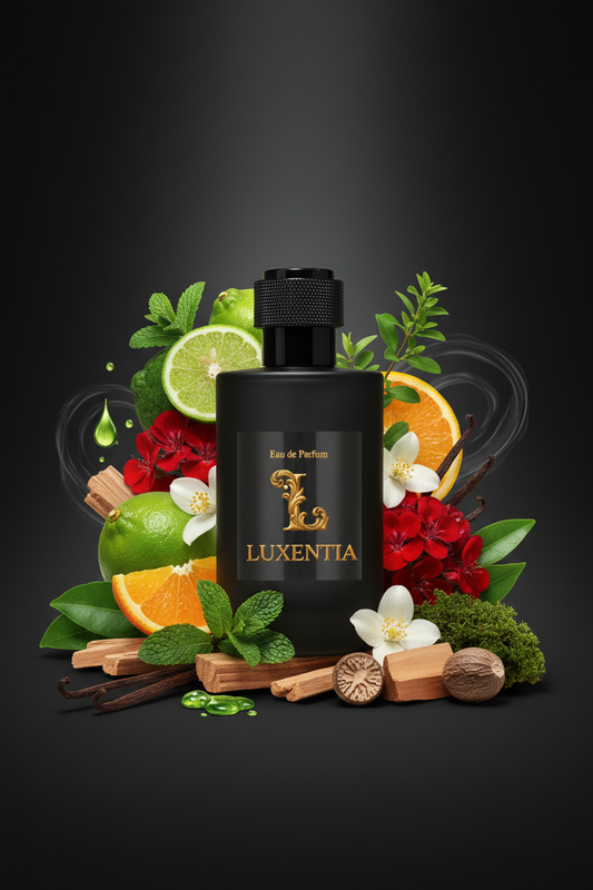Luxentia Black 100ml Fresh Aromatic Woody Premium Ad