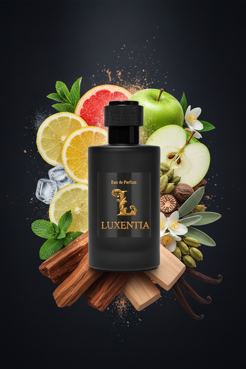 Luxentia Black 100ml Fresh Cool Spicy Woody Premium Ad