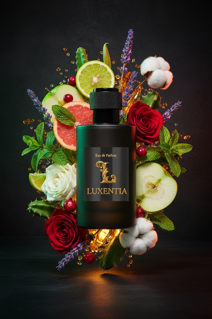 Luxentia Black 100ml Fresh Crisp Fruity Aromatic Premium Ad