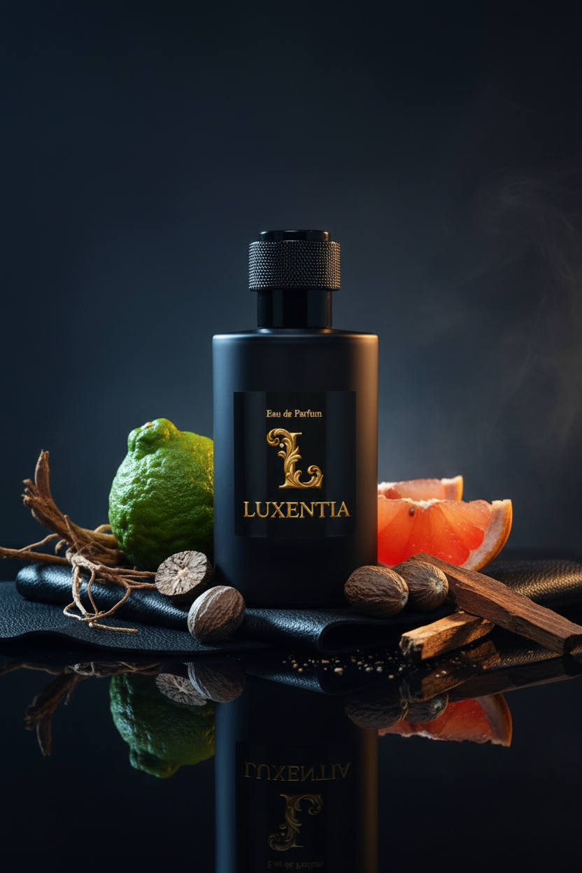 Luxentia Black 100ml Fresh Leather Woody Premium Ad