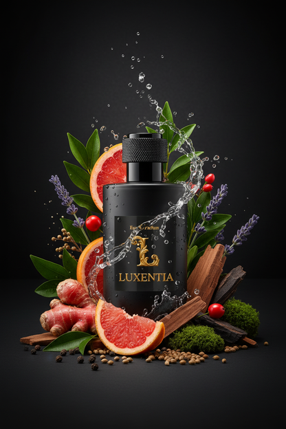 Luxentia Black 100ml Fresh Spicy Woody Premium Ad