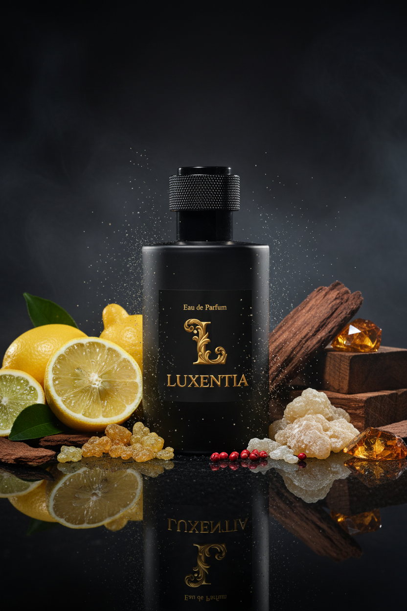 Luxentia Black 100ml Fresh Woody Premium Ad