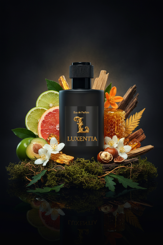 Luxentia Black 100ml Gourmand Woody Chypre Premium Ad