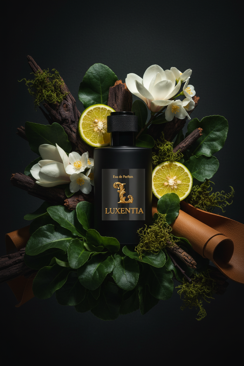 Luxentia Black 100ml Green Earthy Leather Chypre Premium Ad