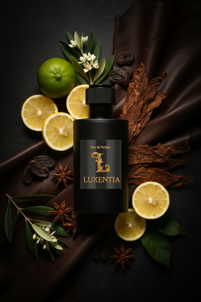Luxentia Black 100ml Spicy Leather Premium Ad