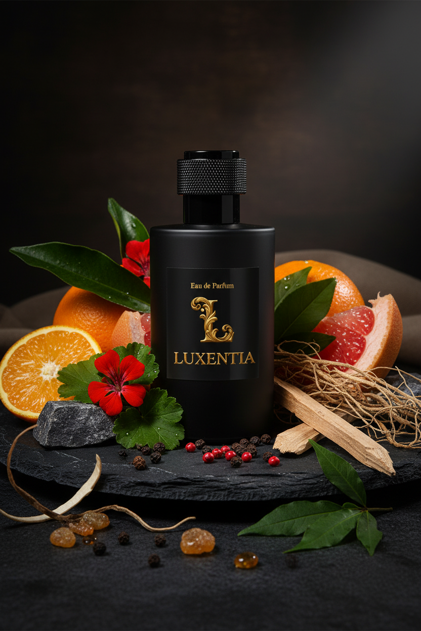 Luxentia Black 100ml Spicy Mineral Woody Premium Ad