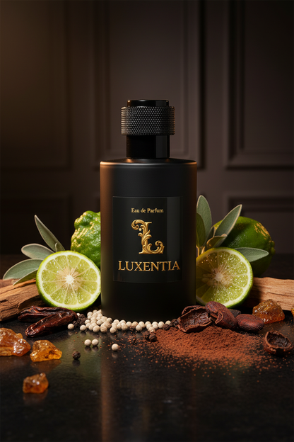 Luxentia Black 100ml Spicy Woody Gourmand Premium Ad