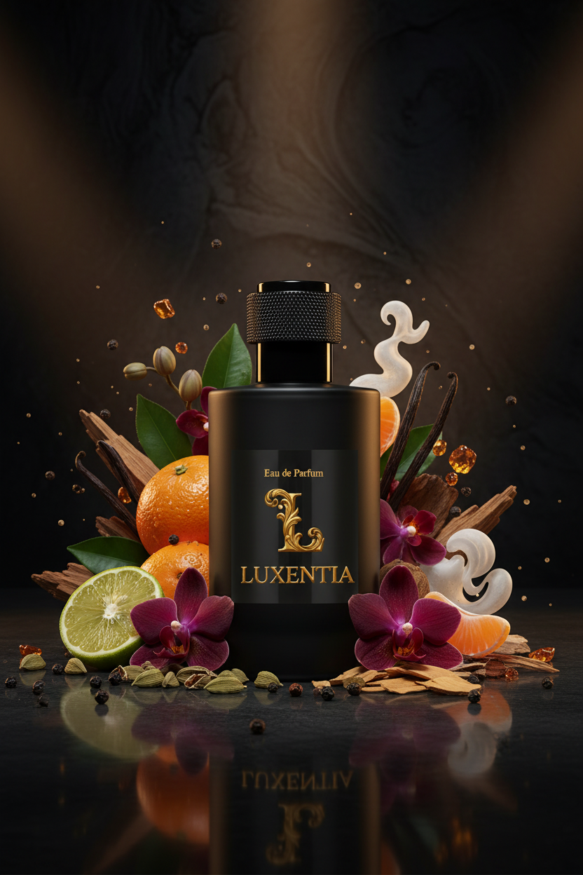Luxentia Black 100ml Spicy Woody Premium Ad