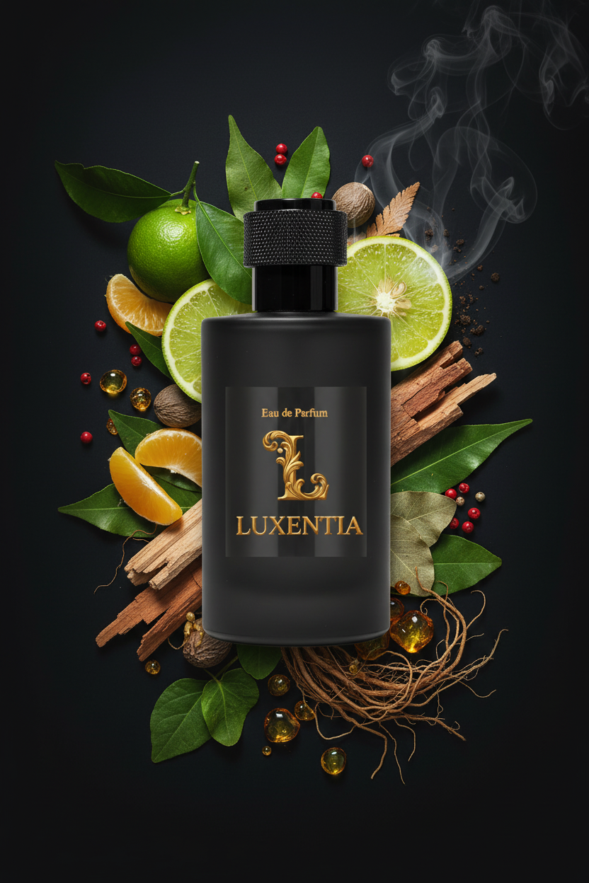 Luxentia Black 100ml Woody Aromatic Premium Ad