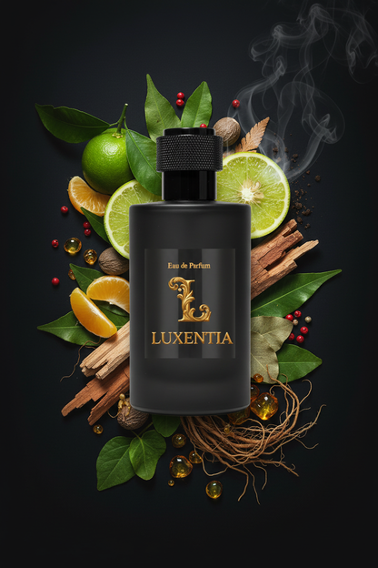 Luxentia Black 100ml Woody Aromatic Premium Ad